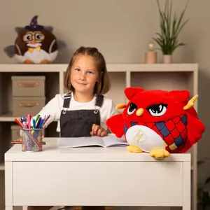 Father Viktor plush owl Svilanit image-2