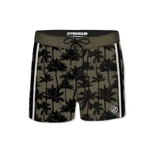 Short de bain court Freegun Palmier image-0