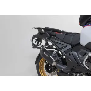 Πλευρική βαλίτσα μοτοσικλέτας SW-Motech Trax ADV + Akrapovic BMW R 1300 GS Adv image-3
