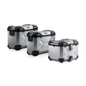 Side Luggage Set Motorcycle SW-Motech Aventure Trax ADV Moto Guzzi V85 Strada