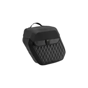 Sidetaske i polyester/læder til venstre slh SW-Motech LH2 Legend Gear . 25,5 l. 600D