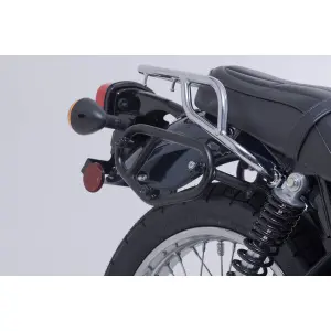 Motorcycle side bag LC SW-Motech Legend Gear Black Edition. Kawasaki W230 image-1