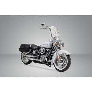 Support latéral gauche SW-Motech SLH LH1 Harley Davidson Softail Deluxe (17-) image-1