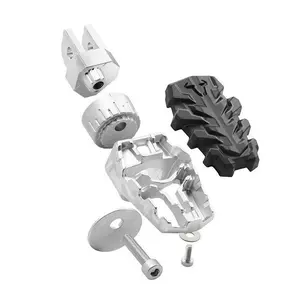 Motorcycle footrest kit SW-Motech Evo Aprilia Tuareg 660 (21-) image-1