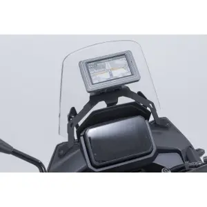 Motorcycle cockpit GPS mount SW-Motech Honda XL750 Transalp image-1