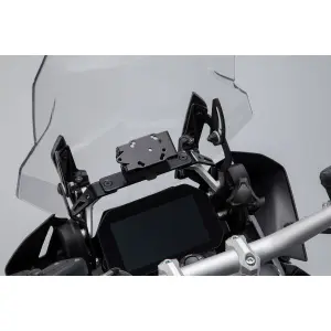Support GPS moto pour cockpit SW-Motech BMW R 1200 GS (12-18), R 1250 GS (18-). image-0