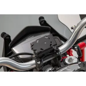 Motocyklowy uchwyt GPS na kierownicę SW-Motech Guzzi V85 TT (19-). image-0