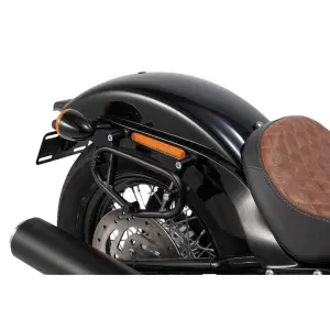 Left side bag holder SW-Motech SLC. Harley Davidson Softail Str. Bob (17-),Standard (20-). image-0