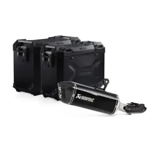 Σετ βαλίτσες SW-Motech Trax Adv + Akrapovic BMW R 1250 GS/Adv/Rallye (18-) image-0