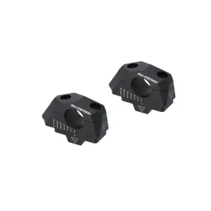 Elevador de manillar con desplazamiento ajustable SW-Motech Ø28