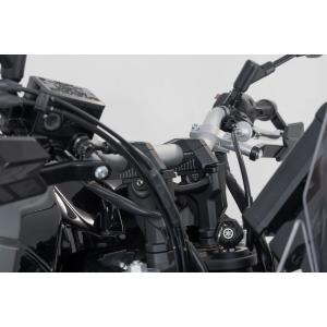 Handlebar riser with adjustable offset SW-Motech Ø28 image-4
