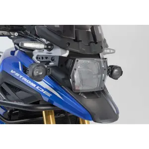 Υποστήριξη προστασίας φαναριών με οθόνη PVC SW-Motech Suzuki V-Strom 1050 image-2