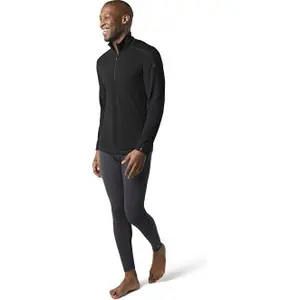 Sweatshirt thérmique 1/4 zip merino Smartwool Classic Intraknit image-1