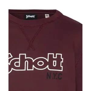 Sweatshirt logo contour Schott RDC image-2