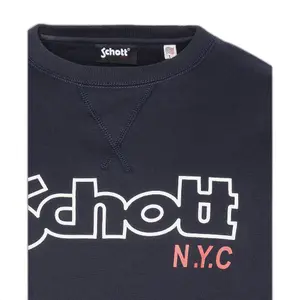 Sweatshirt logo contour Schott RDC image-2