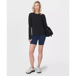 Långärmad topp dam Sweaty Betty Breathe Easy image-1