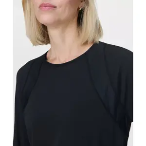 Långärmad topp dam Sweaty Betty Breathe Easy image-4