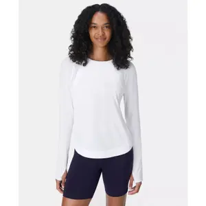Långärmad topp dam Sweaty Betty Breathe Easy image-3