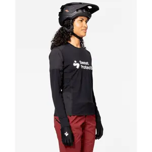 Women's long sleeve merino sweater Sweet Protection Hunter image-3