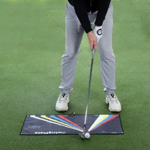 Golfhanddoek Rechtshandig Swing Plate