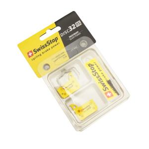 Pair of brake pads road bike - mountain bike maximum braking power dry and wet conditions Swissstop Sram Hrd-Etap-Level Ultimate-Level Tlm (Swissstop Organic Silence - Disc 32Rs) image-1