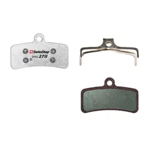 Coppia di pastiglie freni bici a lunga durata Swissstop Shimano Xtr M9120, Xt M8020, Saint M820-M810, Zee M640-Mt520, Trp Quadiem, Tektro M750-M7 (Swissstop Organic - Disc 27E)