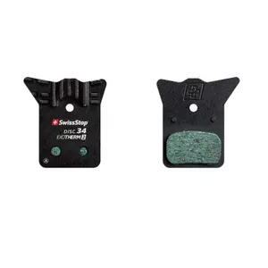 Jeu de plaquette de frein avec ailettes acier Swissstop Disc 34 Exothe2 Ref. Shim image-0