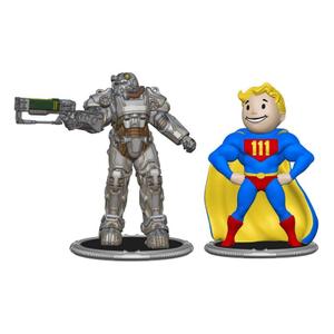 Figurine Syndicate Collectibles Fallout T-60 & 38 Vaoult Boy Power (x2)