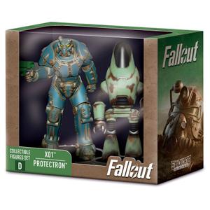 Figurine Syndicate Collectibles Fallout X01 &#38; Protectron set (x2) image-4