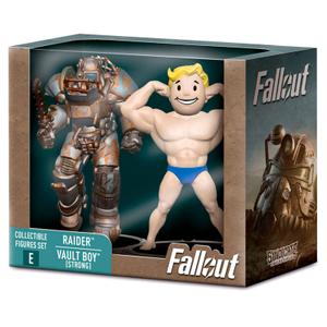 Figurine Syndicate Collectibles Fallout Raider & 38 Vault Boy Strong (x2) image-4