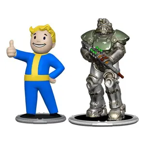 Figurine Syndicate Collectibles Fallout T-51 & 38 Vault Boy Classic (x2) image-0