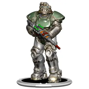 Figurine Syndicate Collectibles Fallout T-51 & 38 Vault Boy Classic (x2) image-1