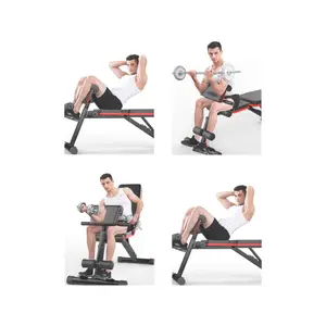 Multifunctional reclining weight bench Synerfit Fitness Alpha image-2