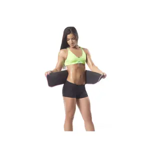 Ceinture de sudation néoprène et lycra Synerfit Fitness image-2