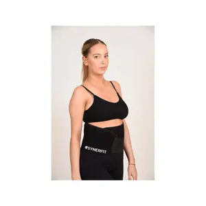 Ceinture de sudation néoprène et lycra Synerfit Fitness image-3