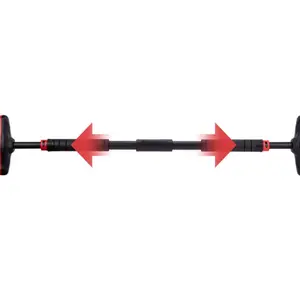 Barra de dominadas sin tornillos 65-100cm Synerfit Fitness image-0