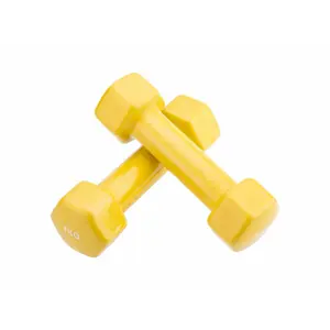 Par de mancuernas de vinilo antideslizantes Synerfit Fitness image-2