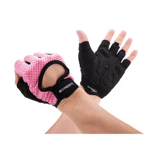 Guantes transpirables y antideslizantes de fitness Synerfit Fitness image-0