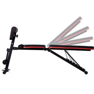 Banco de musculação inclinável ajustável, multifuncional - treino completo Synerfit Fitness image-1