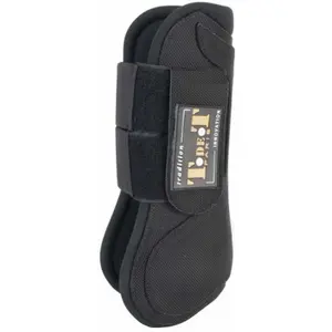 Self-moulding closed horse boots T de T image-0