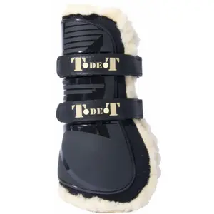 Sheepskin tendon horse boots T de T image-0