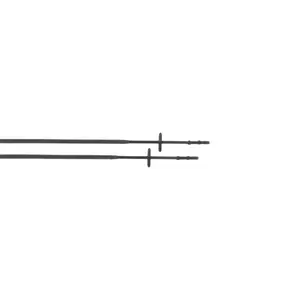 Rubber reins with small grips Rubber reins T de T image-0