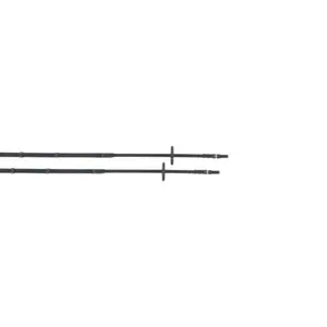 Canvas reins for horse with stops T de T image-0