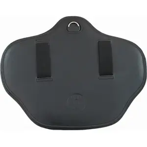 Removable leather riding girth T de T