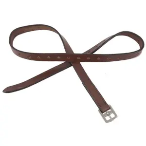 standard leather stirrup leathers T de T image-0