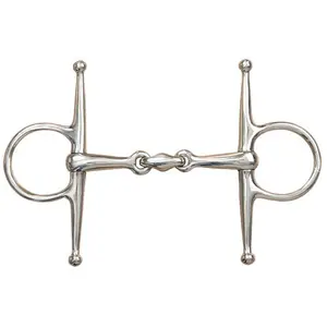 Nadelgebiss für Pferde doppelt gebrochen T de T image-0