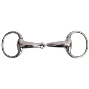 Olivfarbenes Gebiss für Pferde hohler Lauf T de T image-0