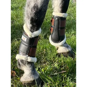 Front dressage horse gaiters T de T "Training 22" image-0