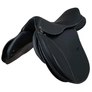 Selle équitation en cuir T de T Cso Caylus image-0