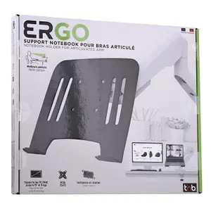 Support per laptop su braccio articolato T'nB Ergo image-2